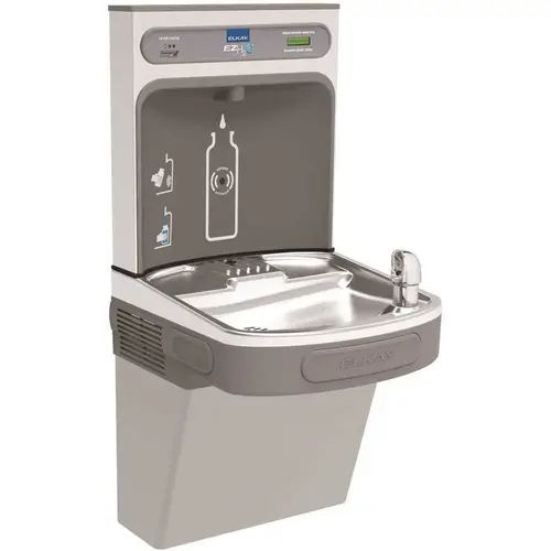 Water Cooler Bottle Filling Station Single in LT Gray, REF