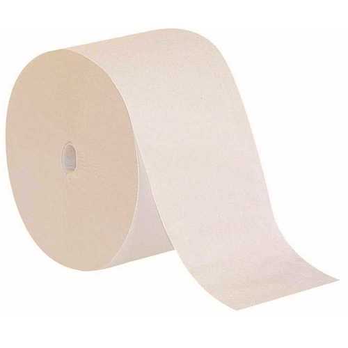 White Coreless High Capacity Premium 2-Ply Toilet Paper - pack of 18