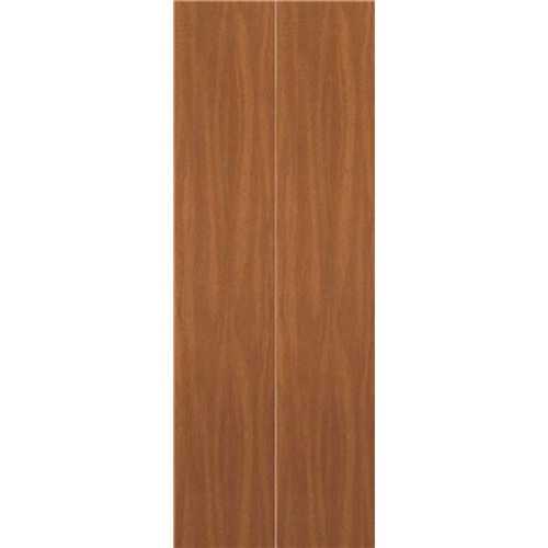 Masonite 0201845300792VVV830010 30 in. x 80 in. Imperial Oak Textured Flush Medium Brown Hollow Core Wood Interior Closet Bi-Fold Door
