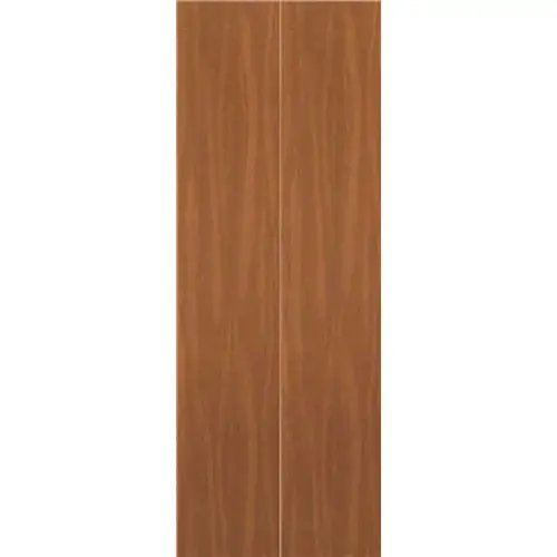 Masonite 0201845240792VVV830010 24 in. x 80 in. Imperial Oak Textured Flush Medium Brown Hollow Core Wood Interior Closet Bi-Fold Door