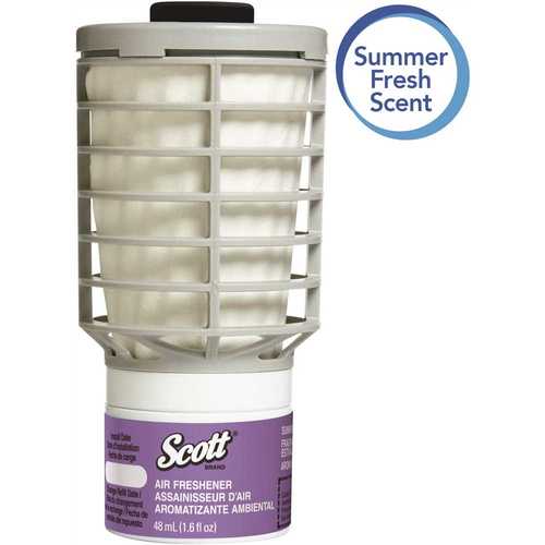 SCOTT 12370 Summer Fresh Automatic/Continuous Release Plug-In Air Freshener Refill