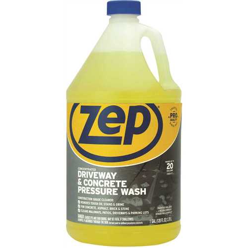 ZEP ZUBMC128 128 oz Driveway and Concrete Pressure Wash Concentrate Cleaner - pack of 4