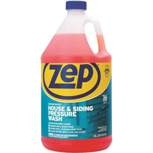 ZEP ZUVWS128 1 Gal. House and Siding Pressure Wash Concentrate Cleaner - pack of 4