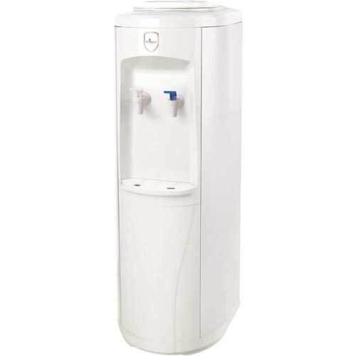 VITAPUR VWD2236W 3-5 Gal. Room/Cold Temperature Top Load Floor Standing Water Cooler Dispenser with Adjustable Cold Thermostat Settings