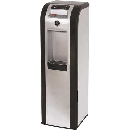 VITAPUR VWD1006BLP 3-5 Gal. ENERGY STAR Hot/Room/Cold Temperature Bottom Load Water Cooler Dispenser with Kettle Feature in Black/Platinum
