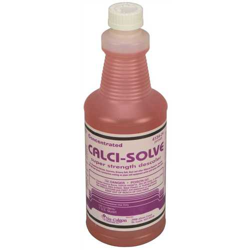 NYCO PRODUCTS COMPANY NL001 CALCI-SOLVE MINERAL BUILDUP REMOVER CONCENTRATE, 32 OZ
