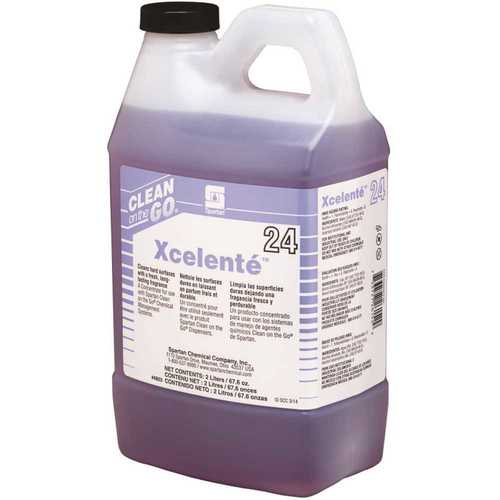 Xcelente 480302 2 Liter Lavender Scent Multi-Purpose Cleaner