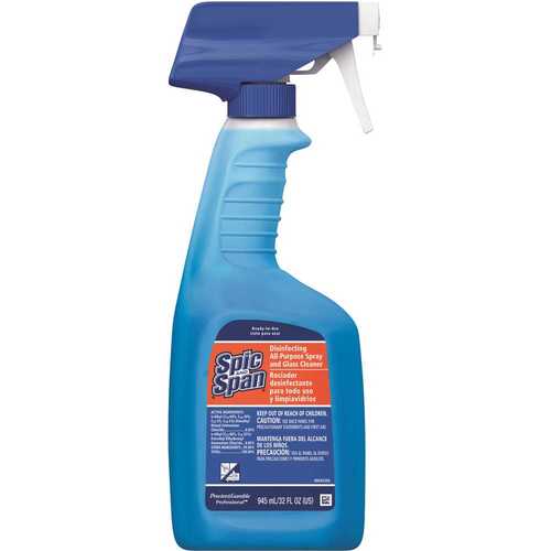 Spic and Span 003700031240 32 oz. Disinfecting All Purpose and Glass Cleaner