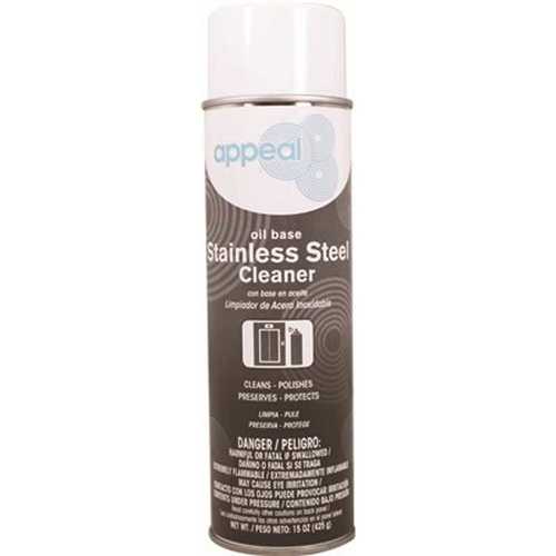 15 oz. Oil Base Stainless-Steel Cleaner (12 Cans per Case)