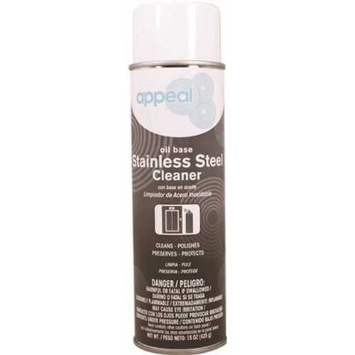 Appeal APP841 15 oz. Oil Base StainlessSteel Cleaner (12 Cans per Case)