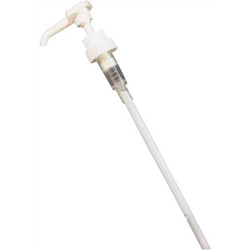 1 oz. Lock-Down Plastic Dispensing Pump White