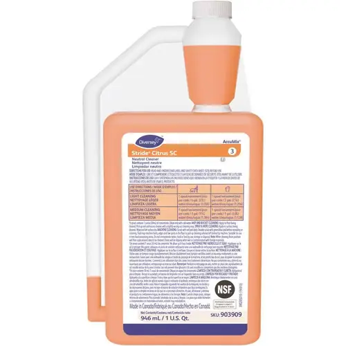 Accumix 1 Qt. Citrus All-Purpose Cleaner Orange