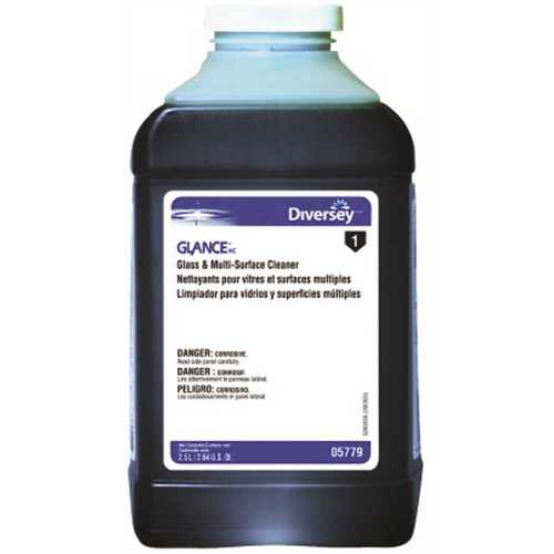 Diversey, Inc. 905779 Glance J-Fill 2.5 l Glass and Surface Cleaner in Blue (2-per Case)