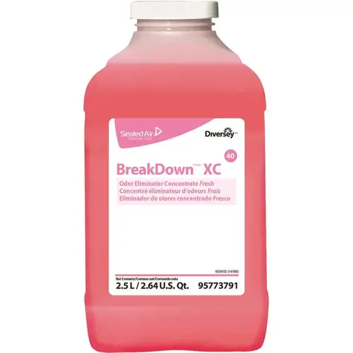 Breakdown 95773791 84.5 oz. Fresh Scent Concentrate Odor Eliminator Red