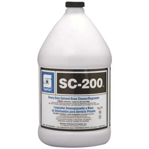Spartan 220004 SC-200 1 Gal. Industrial Degreaser Red - pack of 4