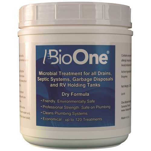 BioOne B1DRY 2 lbs. Dry Drain and Septic System Maintainer Tan