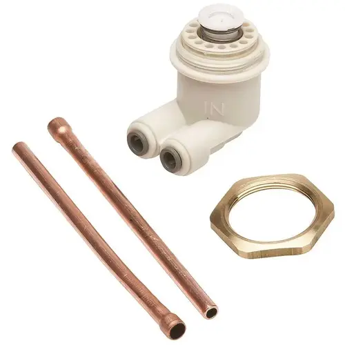 Regulator Kit with Spring for Elkay Pushbutton Activated EZ Style Water Coolers White