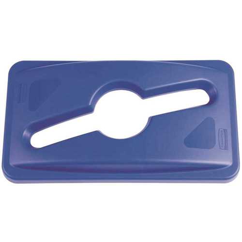 Slim Jim Blue Single Stream Recycling Bin Lid