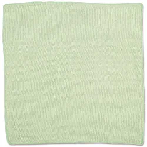 16 in. x 16 in. Green Light Commercial Microfiber Cloth (24 Towels/Bag)