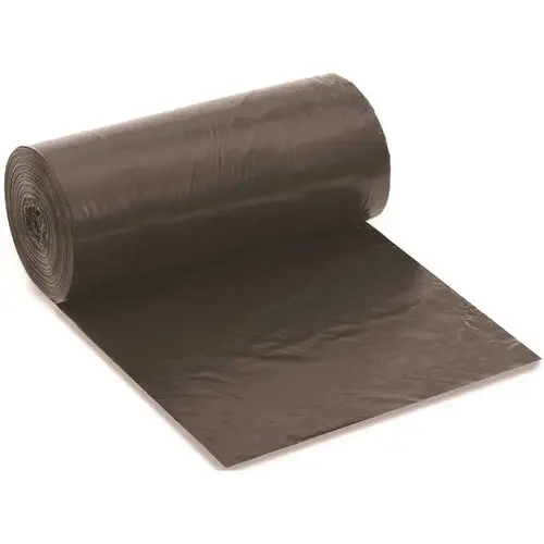 44 Gal. 1.3 mil 37 in. x 48 in. Black Can Liner BLK - pack of 100