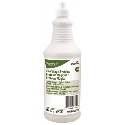 CLAX 100905391 1 Qt. Magic Protein Spot Remover - pack of 6