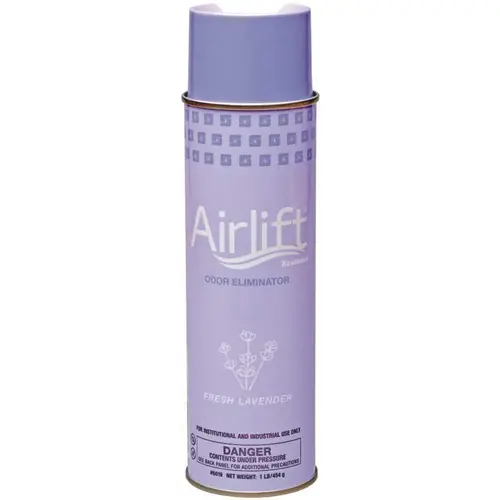 Airlift Xcelente Odor Eliminator 16oz. Aerosol Can Fresh lavender Scent Odor Eliminator None - pack of 12