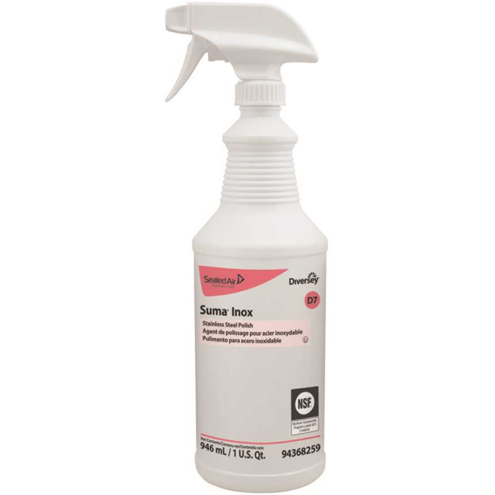 SUMA 94368259 Inox D7 32 oz. Stainless Steel Polish