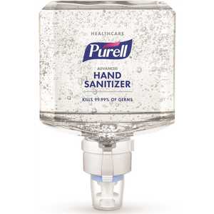 PURELL 7763-02 Healthcare ES8 1200 ml Advanced Clean Scent Gel Hand Sanitizer Dispenser Refill