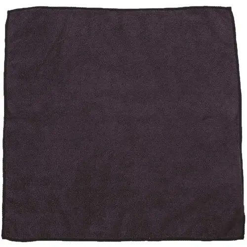 Knuckle Buster MFMP16BK 16 in. x 16 in. Black Multi-Purpose Microfiber Cloth