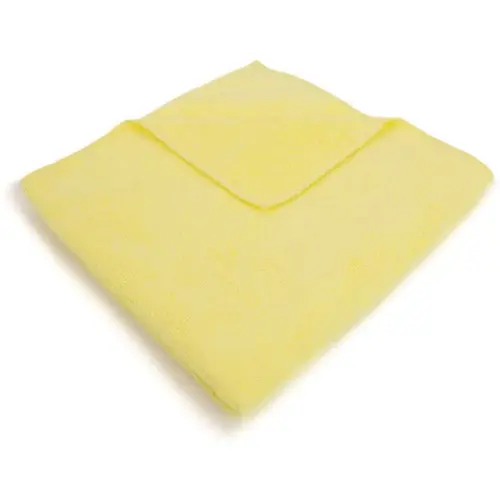 16 in. x 16 in. General Purpose Microfiber Cleaning Cloth, Yellow