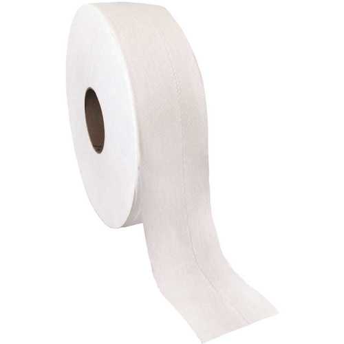 9 in. Dia 100% Recycled White Toilet Tissue (1000 ft. per Roll, ) - pack of 12