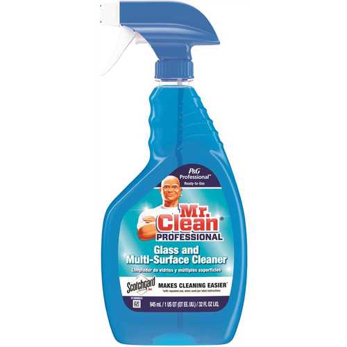 MR. CLEAN 003700081308 Professional 32 oz. Glass and Multi-Purpose Cleaner with Scotchgard