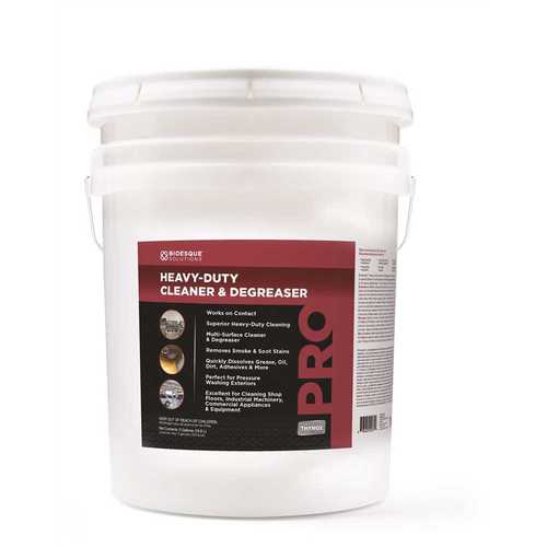 BIOESQUE BHDCD5G 5 Gal. Heavy-Duty Cleaner and Degreaser