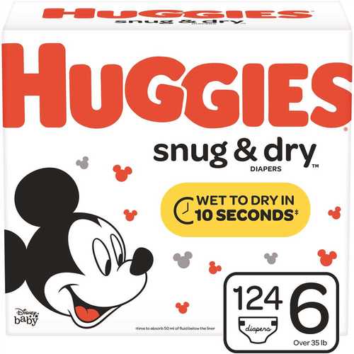 Snug & Dry Size 6 Diapers