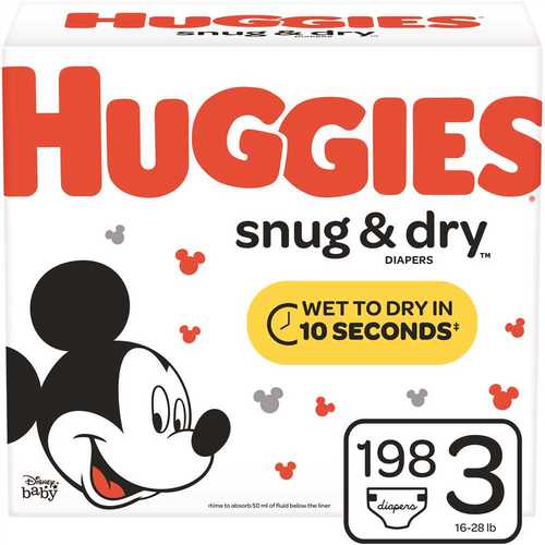 Snug & Dry Size 3 Diapers