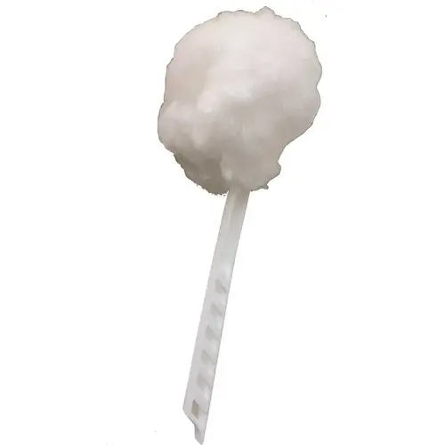 Toilet Mop Brush white - pack of 6