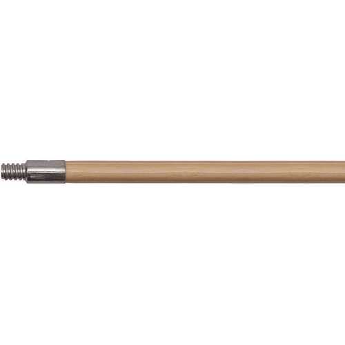Renown RM104060 60 in. Wood Broom Threaded Handle with Metal Tip Each