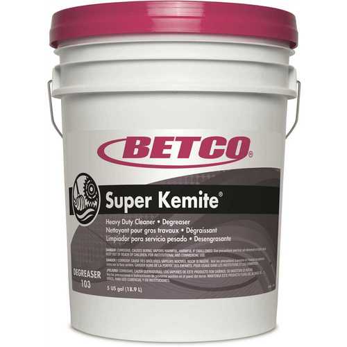 Super Kemite 5 Gal. Pail Heavy-Duty Cleaner/Degreaser