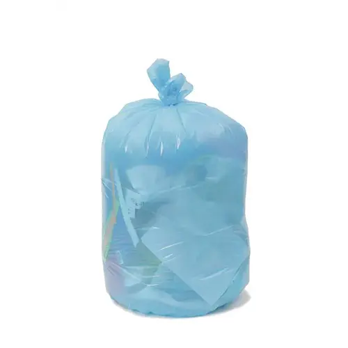 REVOLUTION BAG S1637008BU 32 Gal. 30 in. x 43 in. 0.59 mil Blue Low-Density Trash Can Liner (/Case) - pack of 250