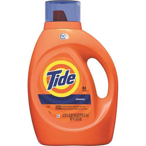 TIDE 003700040217 92 fl. oz. Original Scent HE Liquid Laundry Detergent (64-Loads)