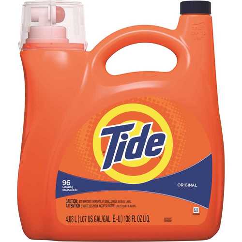 TIDE 003700040367 138 fl. Oz. Original Scent Liquid Laundry Detergent (96 Loads)
