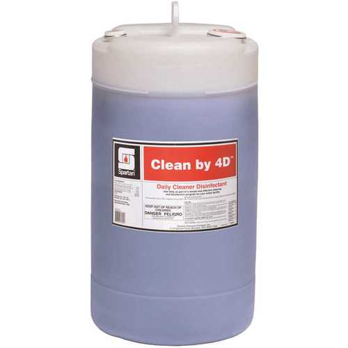 Clean by 4D 15 Gallon Fresh Scent 1-Step Cleaner/Disinfectant