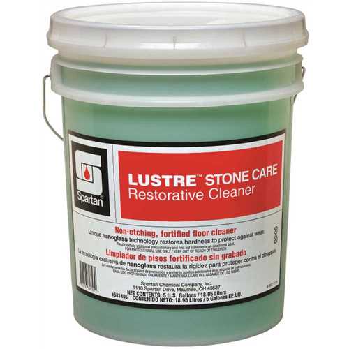 Spartan 581405 5 Gal. Lustre Stone Care Restorative Cleaner