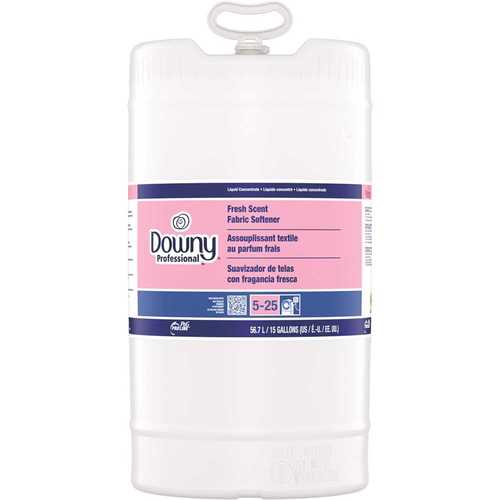 DOWNY 003700014672 Professional 15 Gal. Fresh Scent Concentrated Laundry Liquid Fabric Softener
