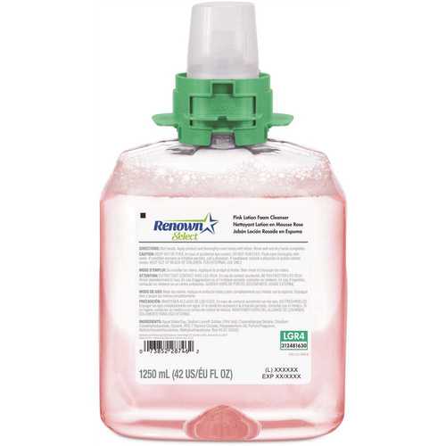 Renown 5161-04-B4W00LG Fmx-12 Dispenser Refill 1250 mL Cranberry Fragrance Foaming Hand Soap Luxury Handwash - pack of 4