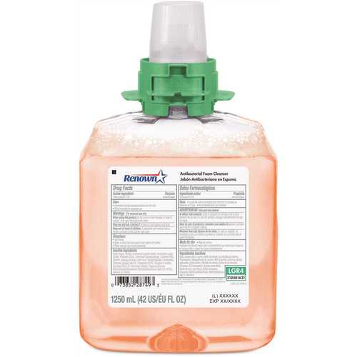 Fmx 12 Dispenser Refill 1250 mL Fruit Fragrance Antibacterial Foam Handwash Soap - pack of 4
