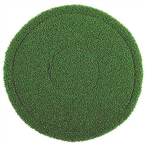 20 in. Green Round Tile and Grout Pad (Sold Individually)