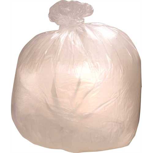 60 Gal. Clear Low Density Can Liner - pack of 150