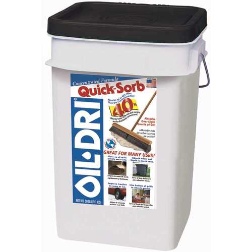 Oil-Dri I05000G60 20 lb. QuickSorb Concentrated Absorbent