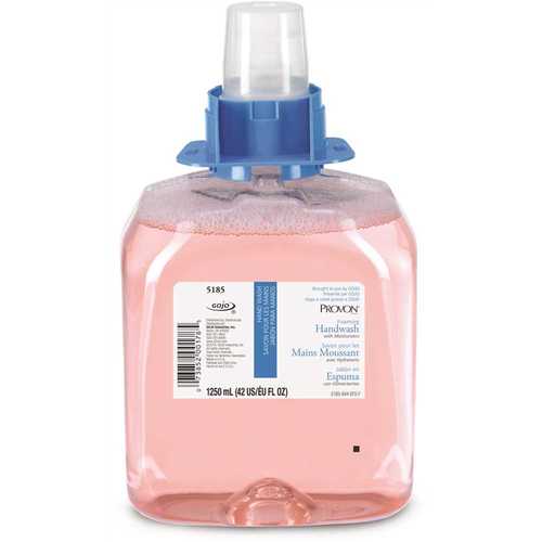 PROVON 5185-04 1250 ml Cranberry Fragrance Moisturizing Foam Handwash Dispenser Refill - pack of 4